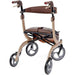 Drive Medical Nitro DLX Euro Style Rollator Rolling Walker - Elvoros
