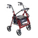 Duet Dual Function Transport Wheelchair Rollator Rolling Walker - Elvoros