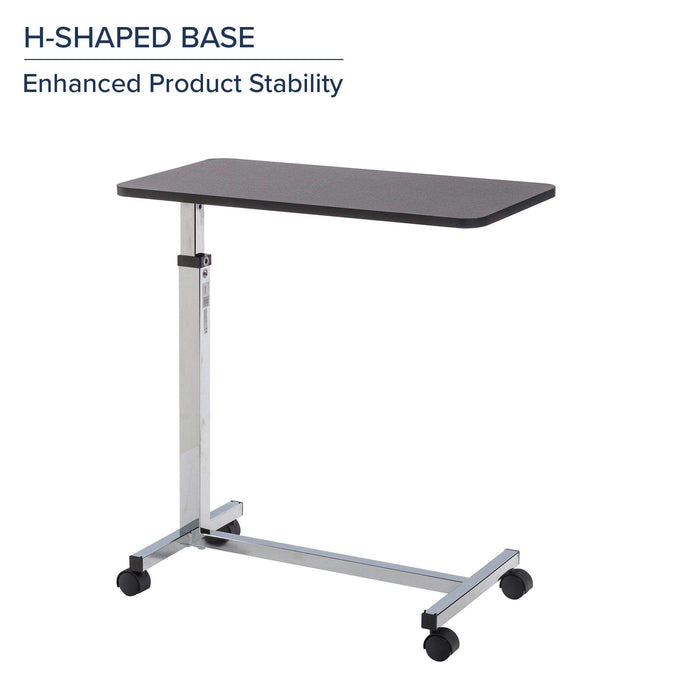 Drive Medical Non Tilt Top Overbed Table - Elvoros