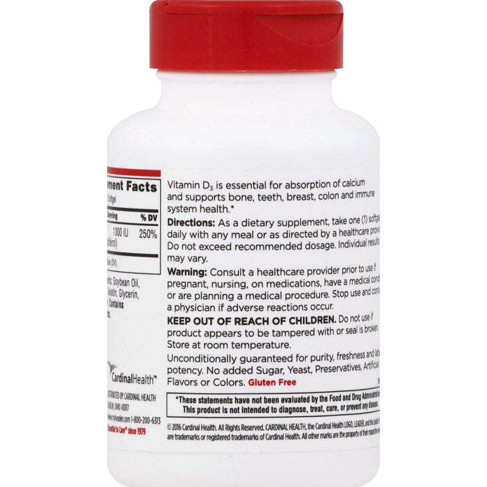 Leader Vitamin D3 Soft gels