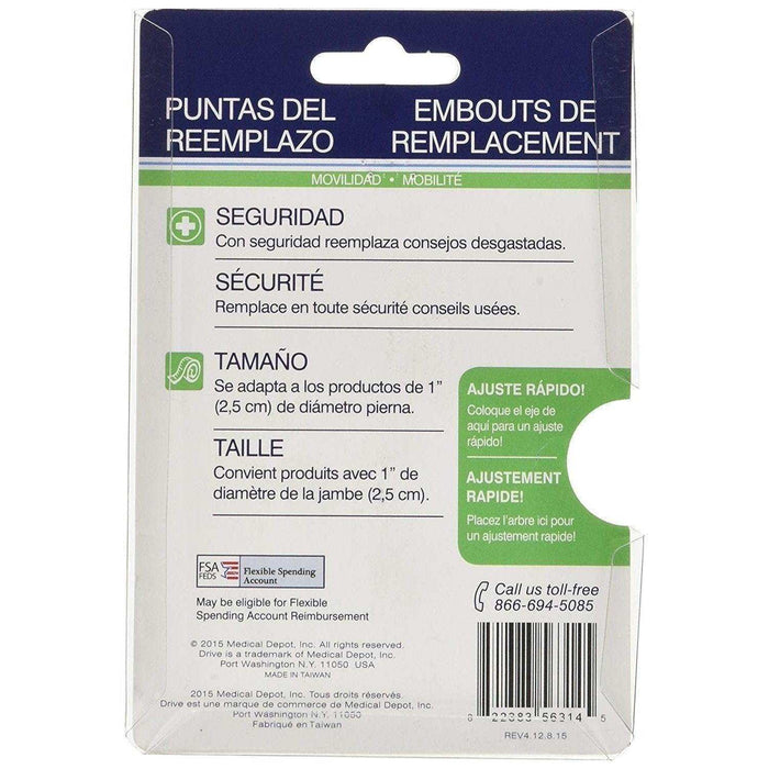 Drive Medical Utility Replacement Tip - Elvoros