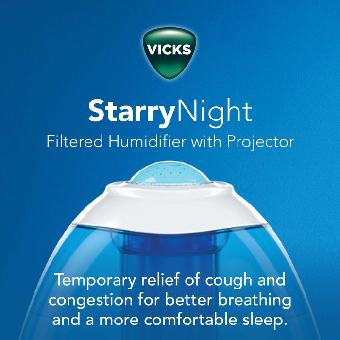 Vicks Starry Night Cool Moisture Humidifier Blue - 1 Gal - Elvoros