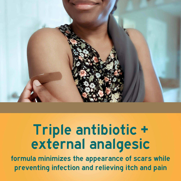 Neosporin + Pain + Itch + Scar First Aid Antibiotic Ointment - 0.5 Oz - Elvoros