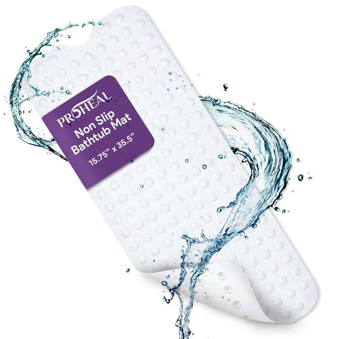 Non Slip Bath Mat Extra Long Suction Cup Bathtub Safety Mat shophomemed