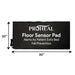 ProHeal Elderly Monitoring Bed Sensor Floor Pad - 20” x 30” - Elvoros