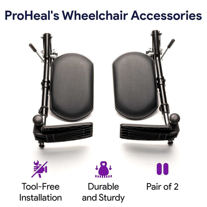 ProHeal Elevating Wheelchair Leg Rest - Elvoros