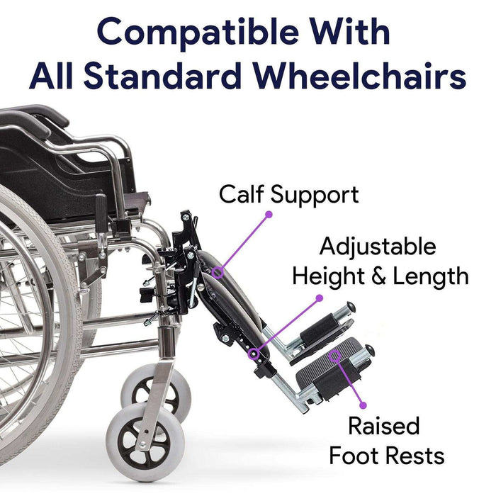 ProHeal Elevating Wheelchair Leg Rest - Elvoros