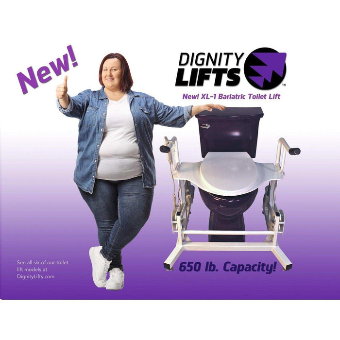 Dignity Lifts Bariatric Toilet Lift - Elvoros