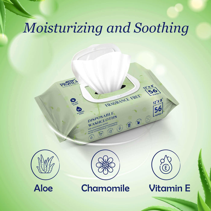 Large Full Body Wet Wipes for Adults - Elvoros