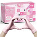 WeCare Pearlescent Pink Disposable Nitrile Gloves - Elvoros