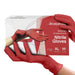 FifthPulse Burgundy Nitrile Exam Gloves - Elvoros