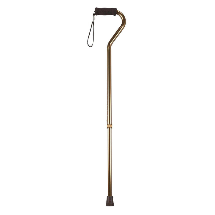 Foam Grip Offset Handle Walking Cane - Elvoros