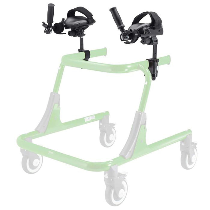 Circle Specialty Forearm Platforms for Pivot Gait Trainer