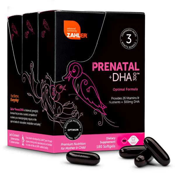 Zahler Prenatal Vitamin with DHA & Folate