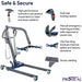ProHeal Portable Patient Lift - Elvoros