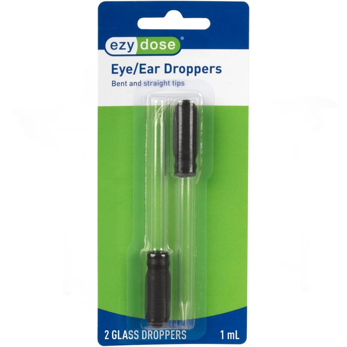 Ezy Dose Eye Ear Glass Medicine Dropper 1mL