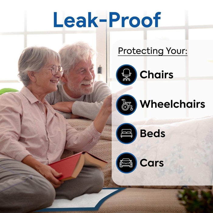 Hand-E Incontinence Disposable Underpads - Blue - Elvoros