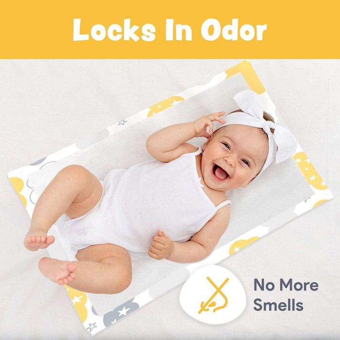 Hand-E Playful Baby Disposable Changing Pads - Elvoros