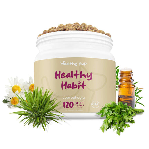 Healthy Pup Healthy Habit Coprophagia Supplement for Dogs - Elvoros