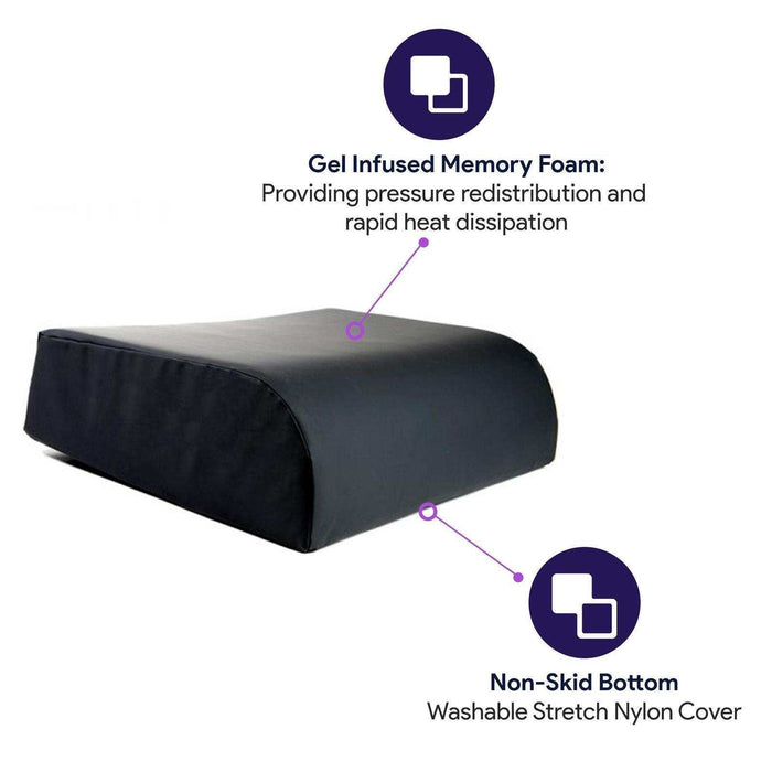 ProHeal Heel Elevation Pillow - Gel Infused - Elvoros