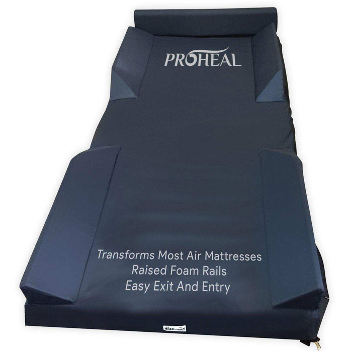 ProHeal Hospital Bed Cover With Defined Bed Rail For Air Mattress - Elvoros