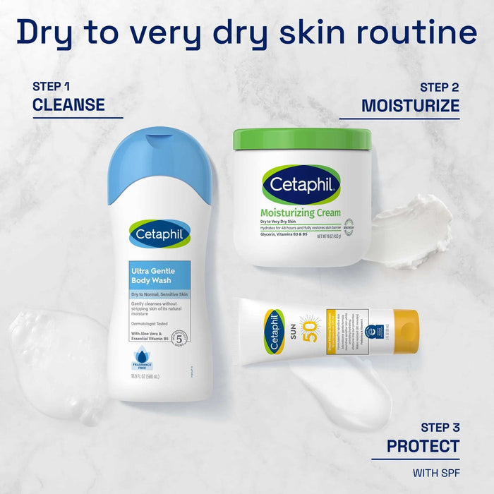 Cetaphil Body Moisturizing Cream for Very Dry to Dry Skin