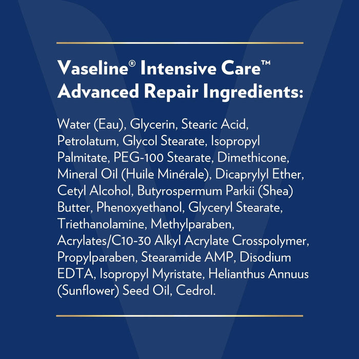 Vaseline Intensive Care Moisturizing Advanced Repair Unscented Body Lotion - 10 oz