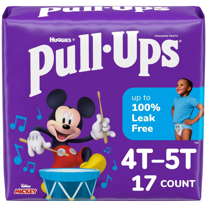 Huggies Pull-Ups Boys' Training Pants 4T-5T - 4 x 17 Ct