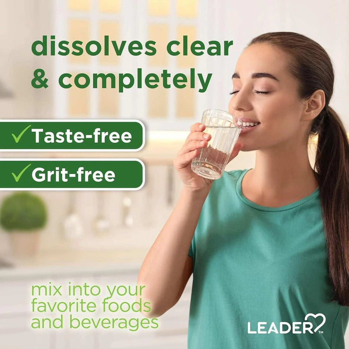 Leader Clear Prebiotic Fiber Supplement Powder - 8.6 oz