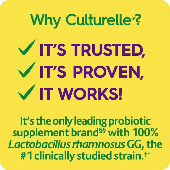 Culturelle Digestive Health Daily Probiotic Orange Chewables - 24 Ct