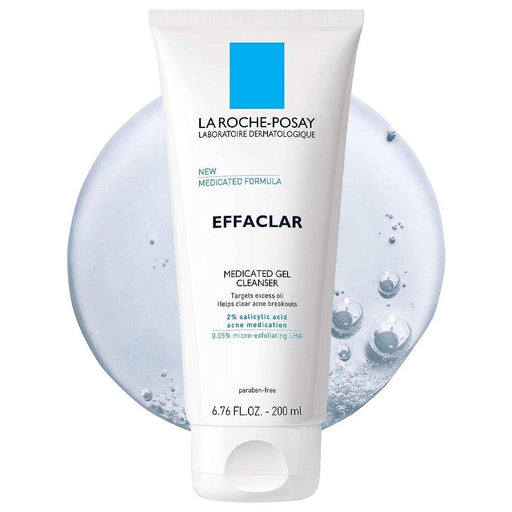 La Roche-Posay Effaclar Medicated Gel Acne Cleanser - 6.76 oz. - Elvoros