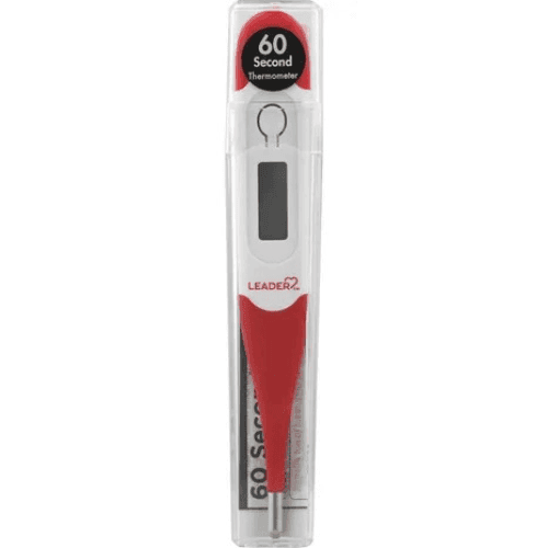 Leader 60-Second Digital Thermometer - 9 Ct