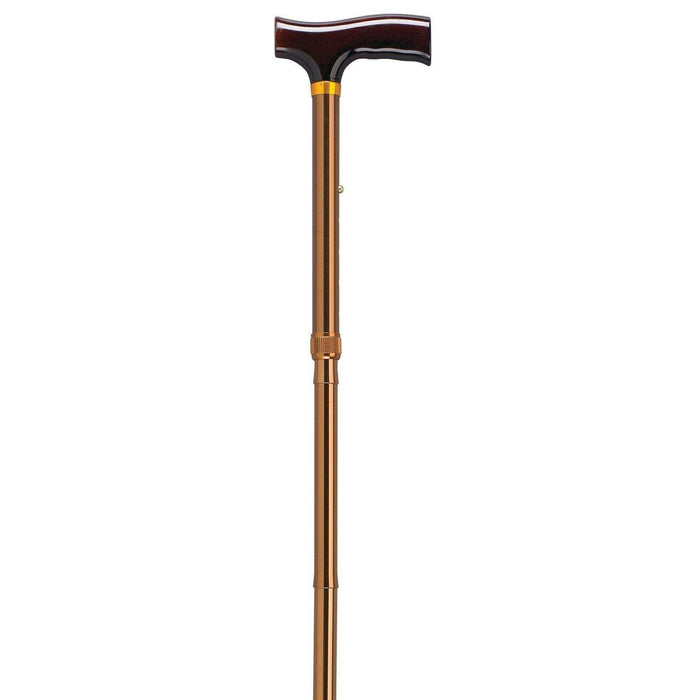 Lightweight Adjustable Folding Cane with T Handle - Elvoros