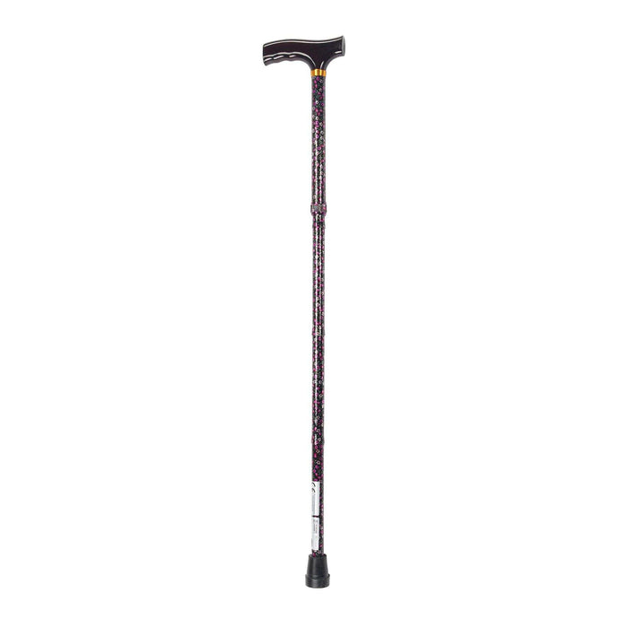 Lightweight Adjustable Folding Cane with T Handle - Elvoros