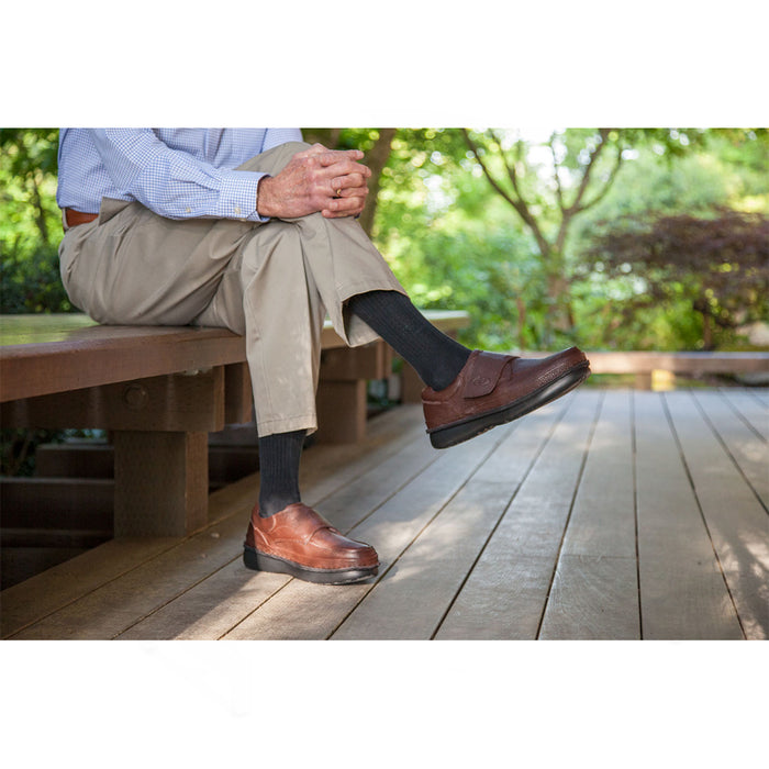 Propet Footwear Scandia Strap Men's Loafer Diabetic and Orthotic Friendly