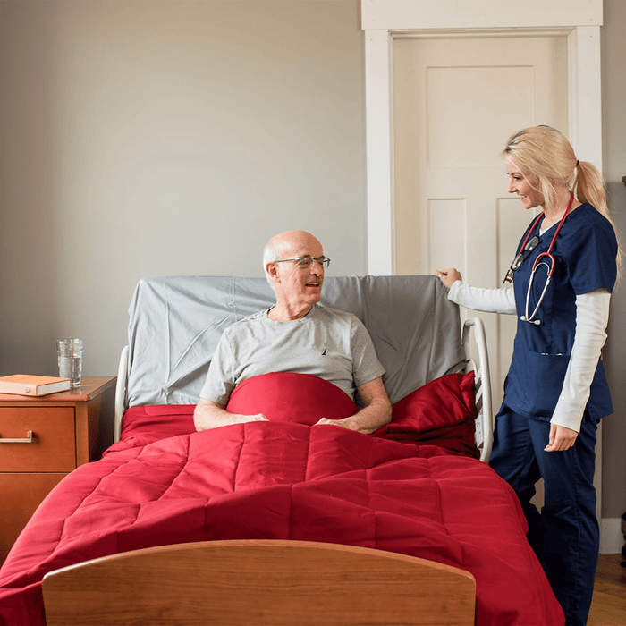 Med-Mizer RetractaBed Wall Hugger Hospital Bed