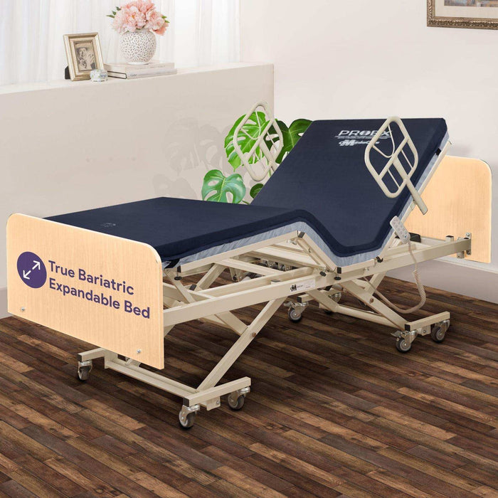 Medacure Adjustable Bariatric Hospital Bed - 750lbs Cap - Elvoros
