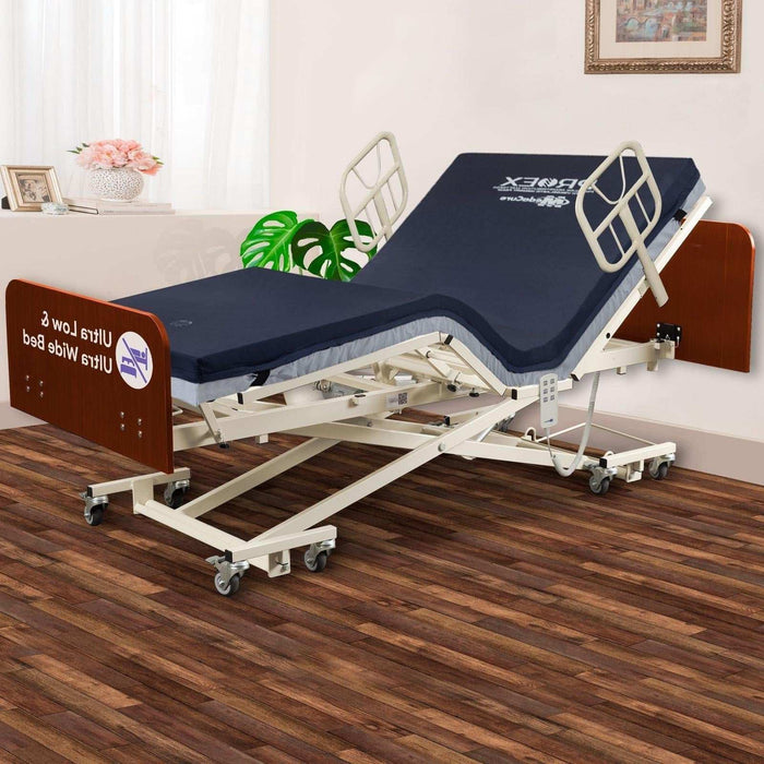 Medacure Adjustable Electric Hospital Bed - Elvoros