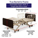 Medacure Adjustable Height Bariatric Hospital Bed & Built in Scale - Elvoros