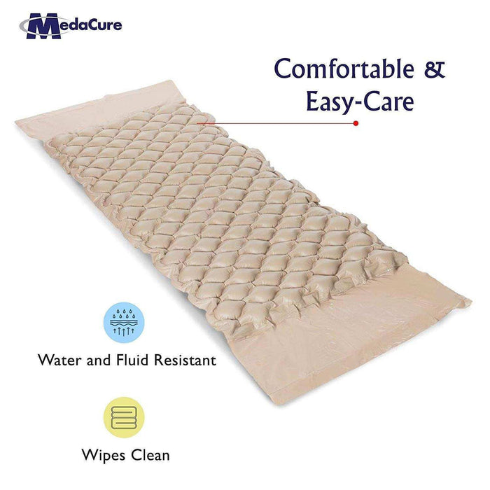 Medacure Alternating Pressure Mattress Overlay with Pump - Elvoros