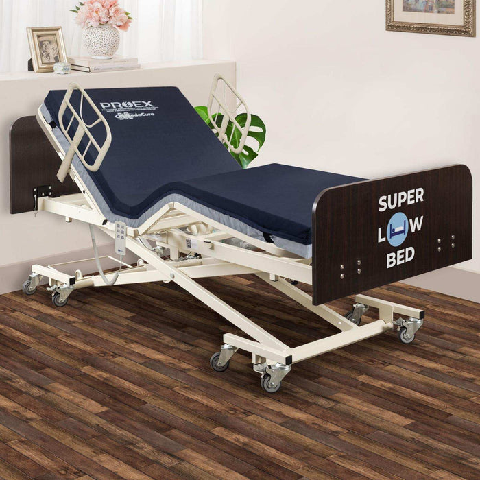 Medacure Full Electric Hospital Bed Ultra Low - Elvoros