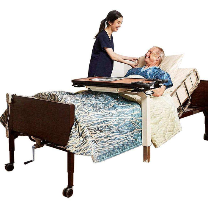 Medacure Full Electric Hospital Bed with Mattress and Rail - Elvoros