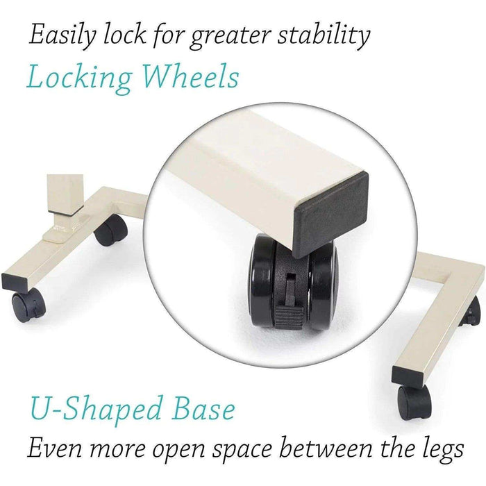 Medacure Overbed Table - Oak - Elvoros