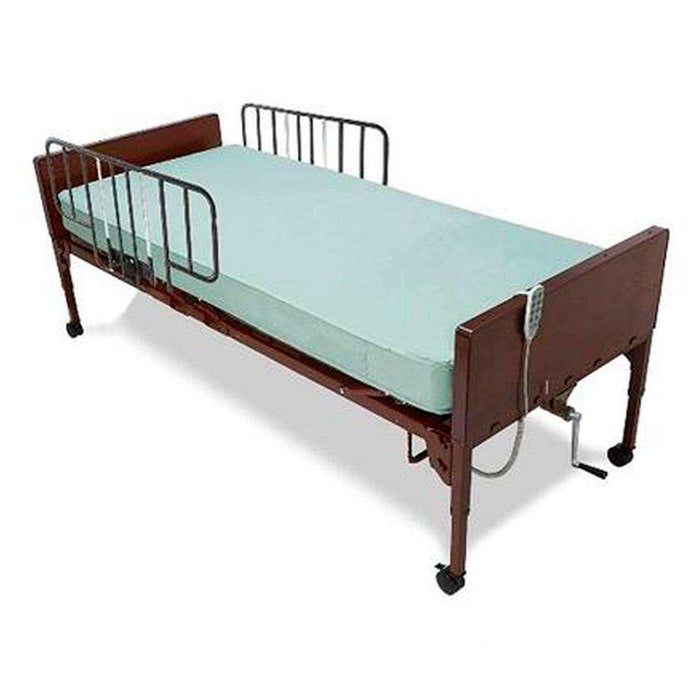 Medacure Semi Electric Hospital Bed Mattress Rails Options - Elvoros