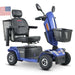 Metro Mobility S500 Series 4-Wheel Heavy Duty Travel Mobility Scooter - Elvoros