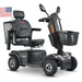 Metro Mobility S500 Series 4-Wheel Heavy Duty Travel Mobility Scooter - Elvoros