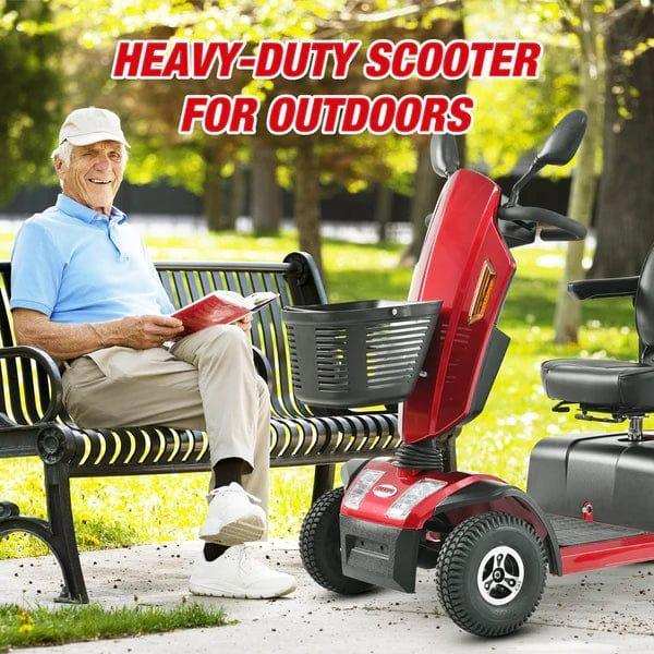 Metro Mobility S500 Series 4-Wheel Heavy Duty Travel Mobility Scooter - Elvoros