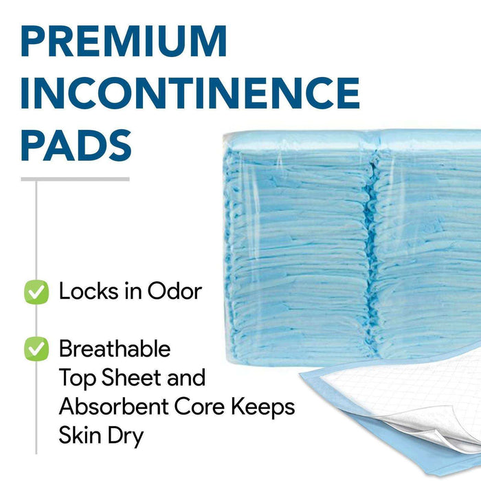 Moderate Absorbent Underpads 30" x 30" - Elvoros