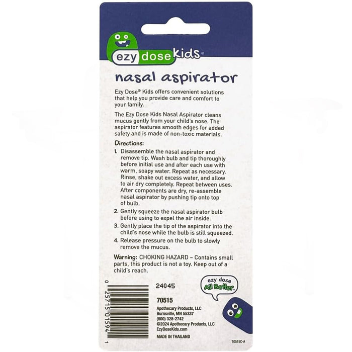 Ezy Dose Kids Soft Tip Nasal Aspirator