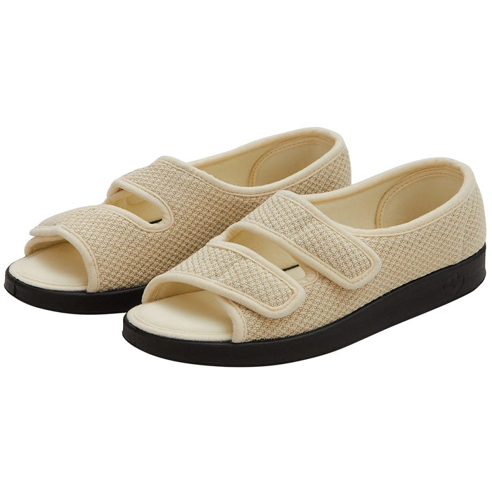 Silverts Women's Easy Closure Extra-Wide Diabetic Sandal for Indoors & Outdoors